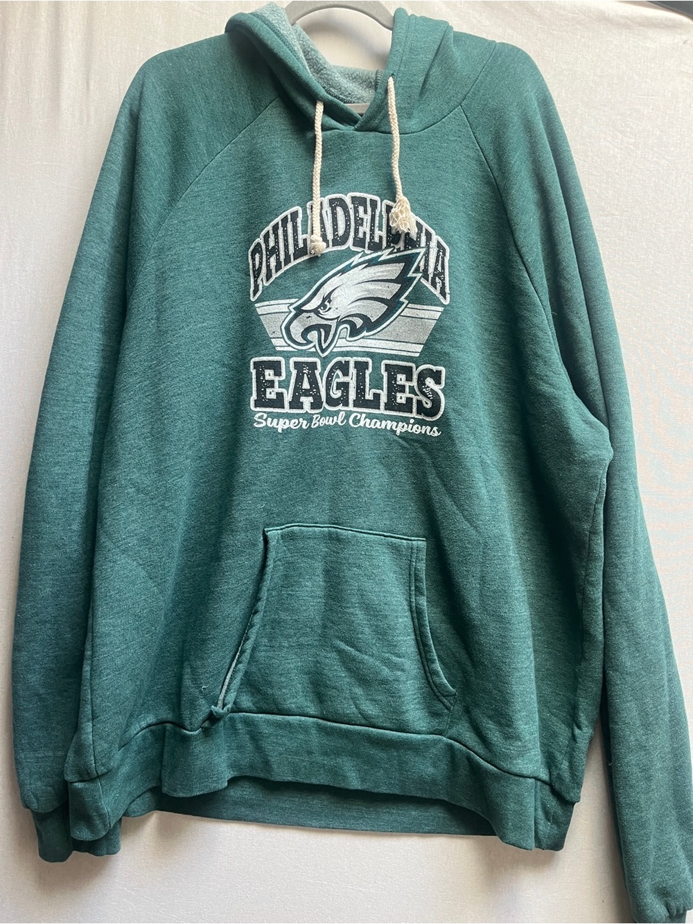 Philadelphia Eagles Majestic Threads Super Bowl Champions Hoodie 2X
